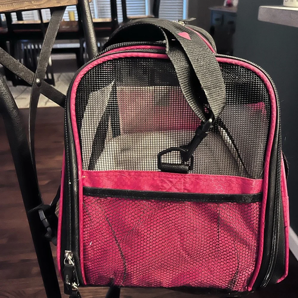 Practically new cat carrier